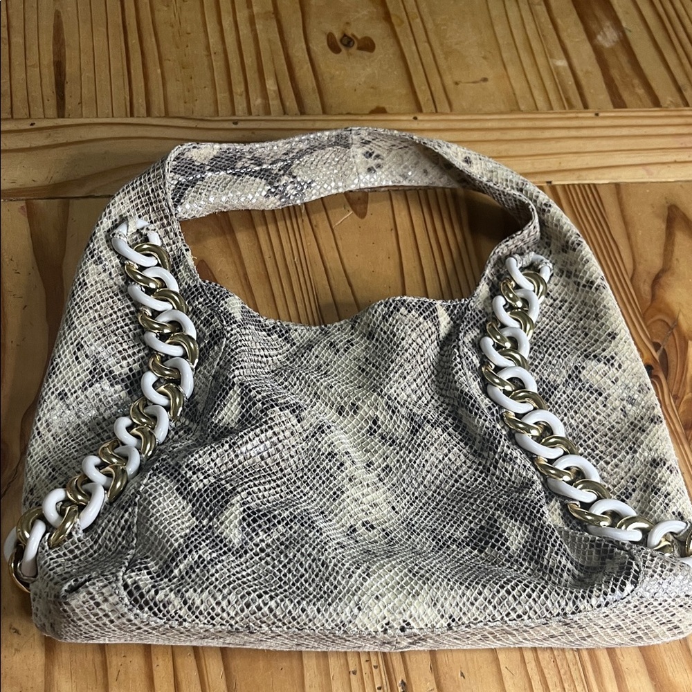 Michael Kors Python Embossed Boho - Picture 6 of 12